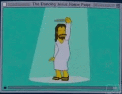 Dancing Jesus!